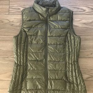 Dark green vest